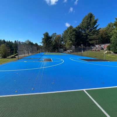 New for 2024! Brand New Multi-Sports Court at Bonnie Lake Resort perfect for tennis, pickleball, racketball and more!