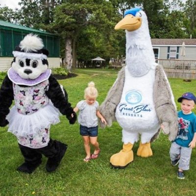 Come meet Derron the Heron and enjoy activities for the kids at our Kidz Klub!