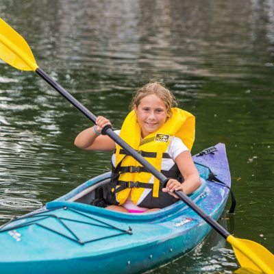 Watersports galore and included at Shamrock Bay Resort!