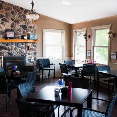 Grab a quick bite or enjoy a quiet place to chat at our Cafe