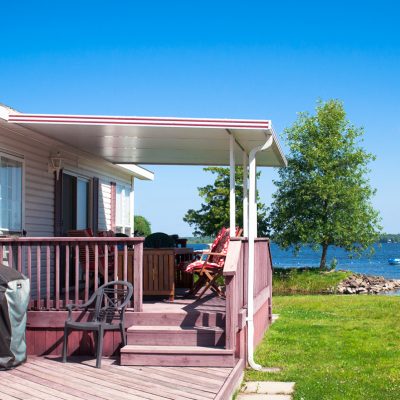 Lakeview Cottages offer spectacular views of Mississippi Lake