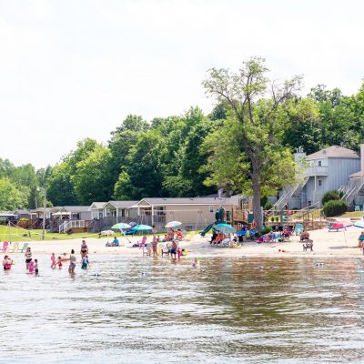 The kids will love building sandcastles, splashing in the water and making new friends at McCreary's Beach Resort