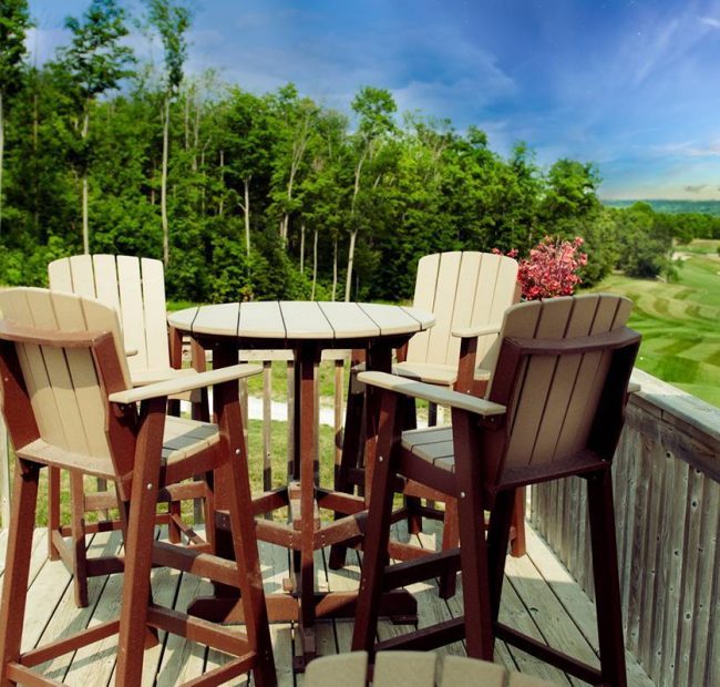 Enjoy a refreshing drink and quick meal after Golf at the ClubHouse Patio!