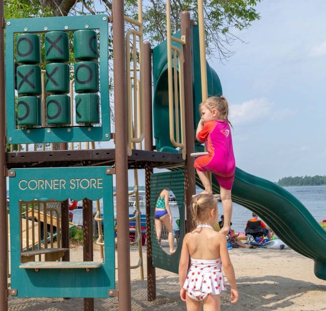 McCrearys Beach Resort in Perth (Near Ottawa) Offers Owners All-Inclusive Family Friendly Amenities including Playground