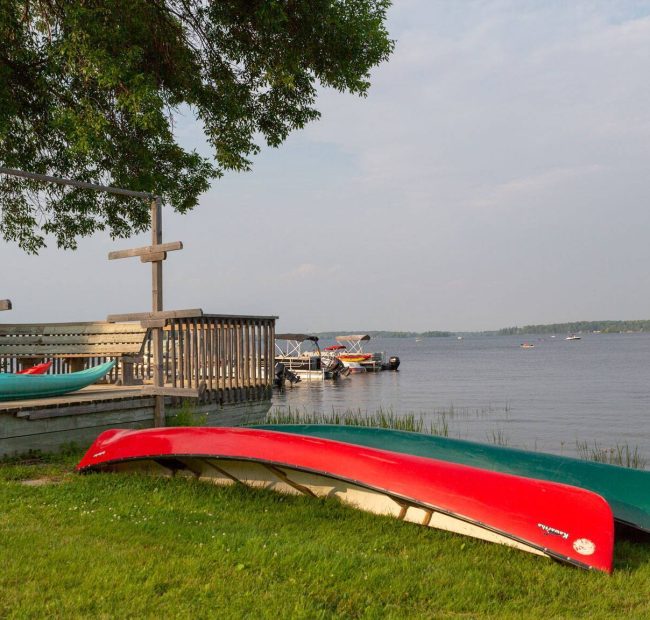 McCrearys Beach Resort in Perth (Near Ottawa) Offers Owners All-Inclusive Family Friendly Amenities including canoe and kayak rentals!