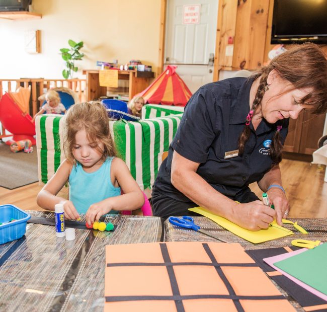 Planned Activities for the Kids including Kids Club is included as part of Resort Cottage Ownership at McCreary's Beach Resort