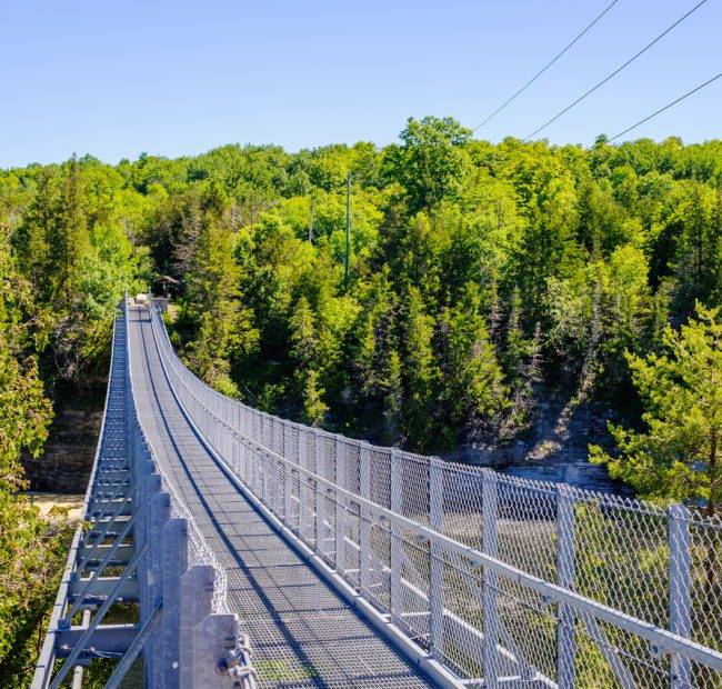 Ranney Gorge Suspension Bridge