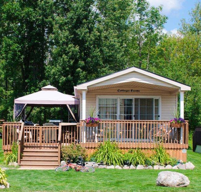 Woodland Estate Resort | Lakeside resort cottages for sale