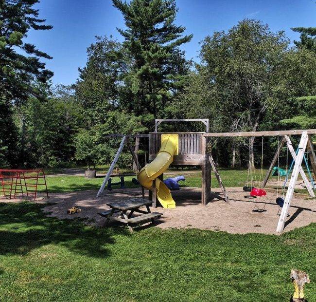 All-Inclusive Amenities at Bonnie Lake Resort including the Playground