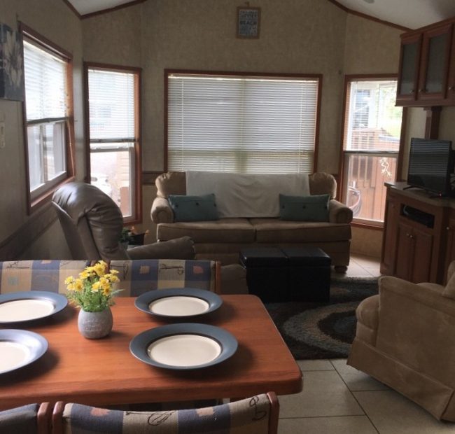 Dining and Living room