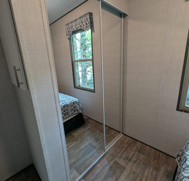 Primary closet