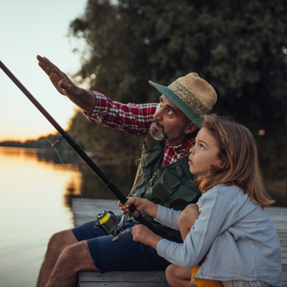 Fishing at the docks