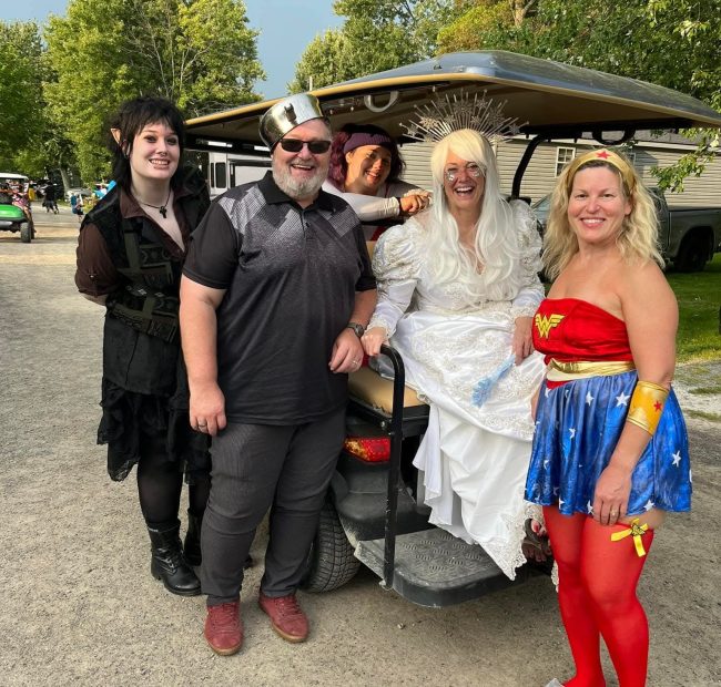 Halloween In August costume