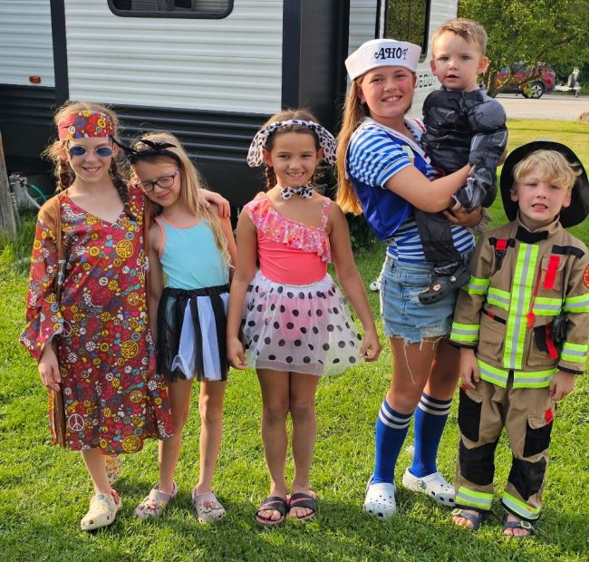 Halloween In August costumes